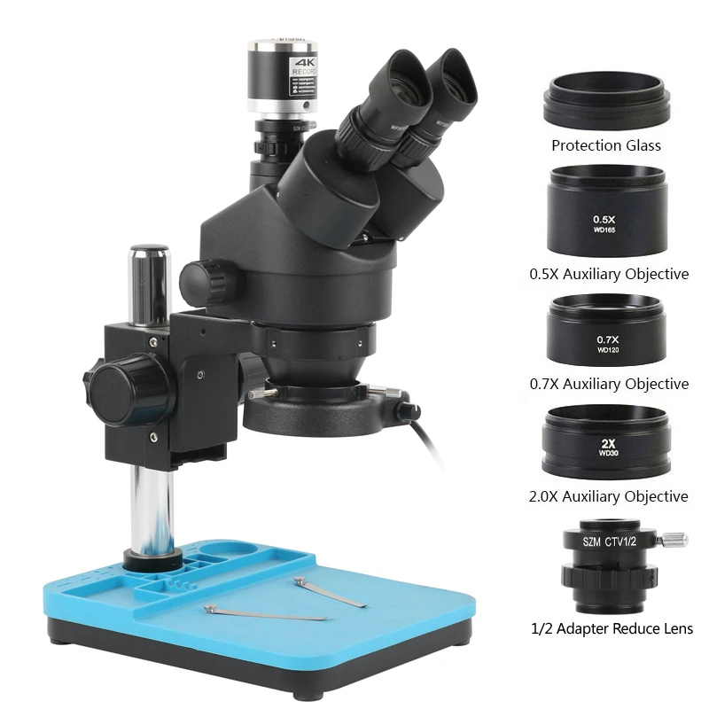 7X-90X Simul-Focal Zoom Trinok – Simul-Focal Industrial Microscope 4K Hdmi recenzja i cena