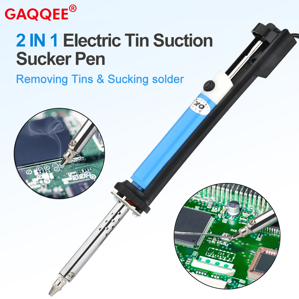 AC 110V/220V elektryczny cyna  – Desoldering Pump Electric Vacuum Station recenzja i cena