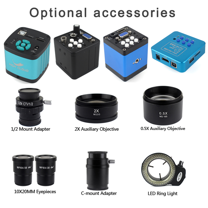 Zestaw kamer 4K 48MP HDMI 3,5X – Simul-Focal Industrial Microscope 4K Hdmi recenzja i cena