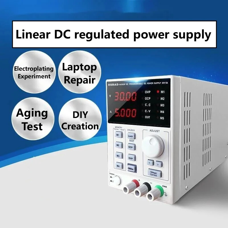 Zasilacz liniowy DC regulowany – High Precision Dc Power Supply 30V 10A recenzja i cena