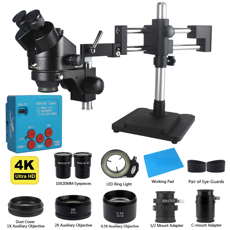 Kamera przemysłowa 4K 48MP HDM – Simul-Focal Industrial Microscope 4K Hdmi recenzja i cena