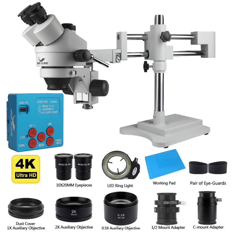 Kamera przemysłowa 4K 48MP HDM – Simul-Focal Industrial Microscope 4K Hdmi recenzja i cena