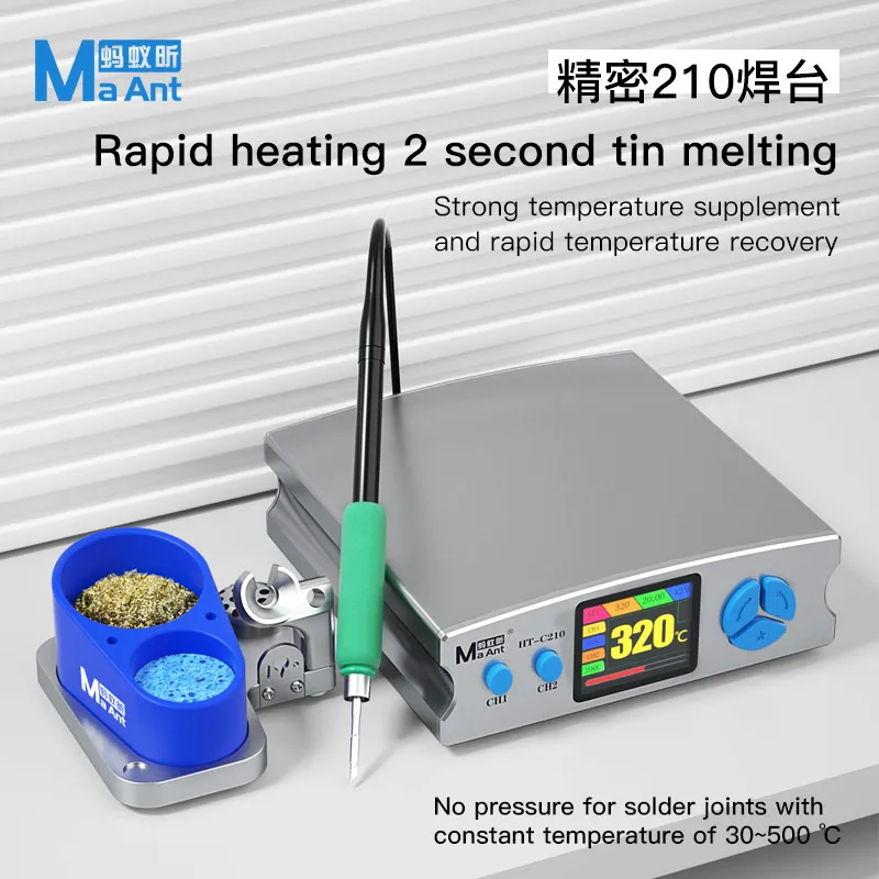 Stacja lutowania precyzyjnego  – C210 Precision Soldering Station recenzja i cena