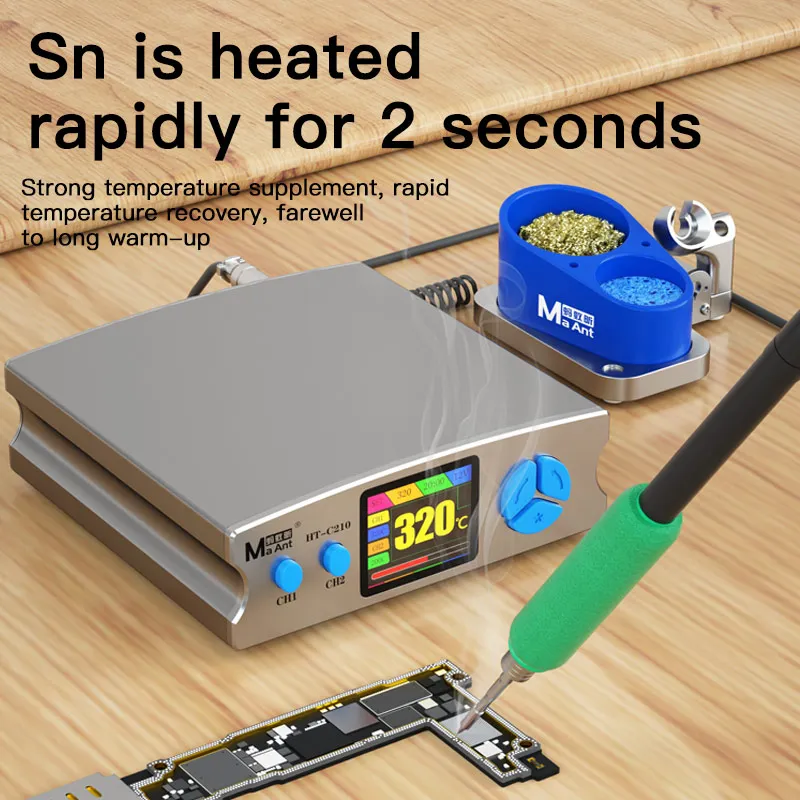 Stacja lutowania precyzyjnego  – C210 Precision Soldering Station recenzja i cena
