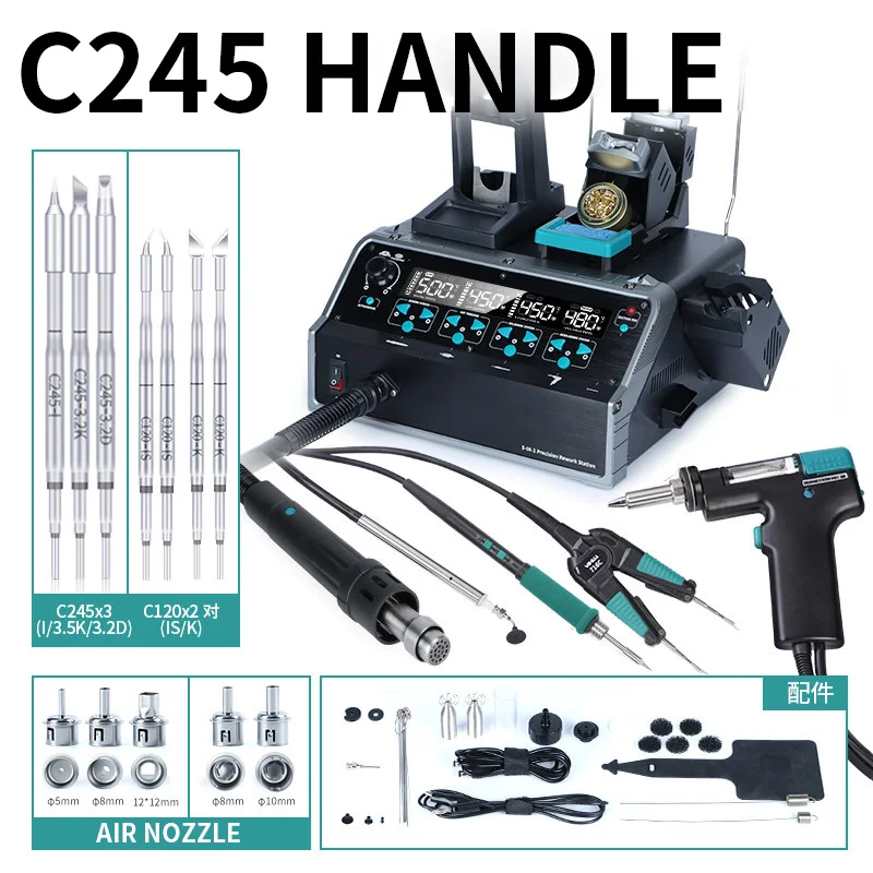 Stacja do odlutowywania 5 w 1, – C210 Precision Soldering Station recenzja i cena