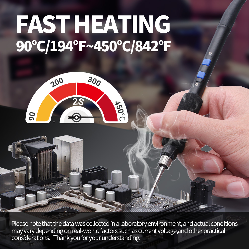 Zestaw precyzyjnego lutownika  – C210 Precision Soldering Station recenzja i cena