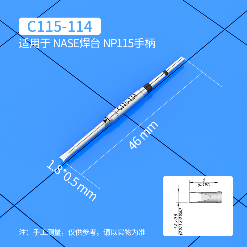 Końcówki lutownicze C115 C115- – C115 Nano Soldering Iron Station recenzja i cena