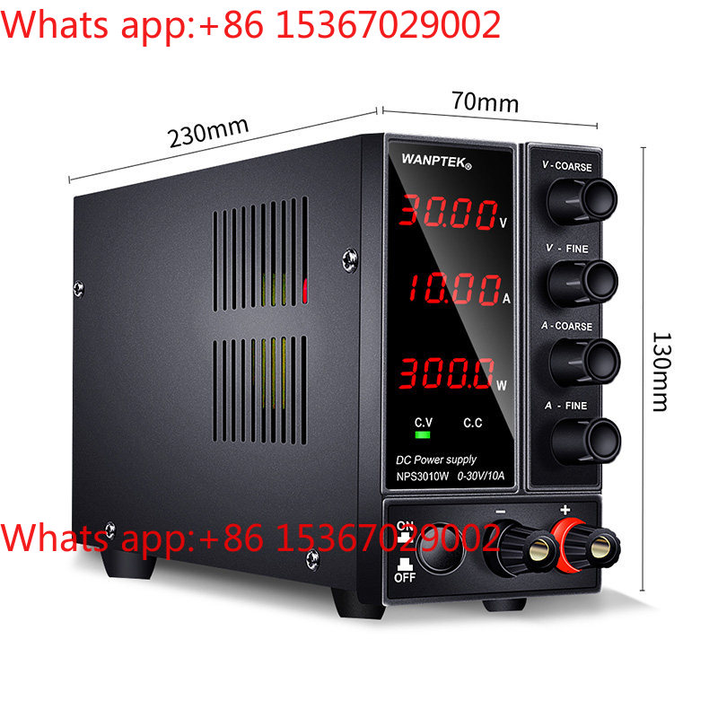 Zasilacz DC NPS3010W Regulowan – High Precision Dc Power Supply 30V 10A recenzja i cena