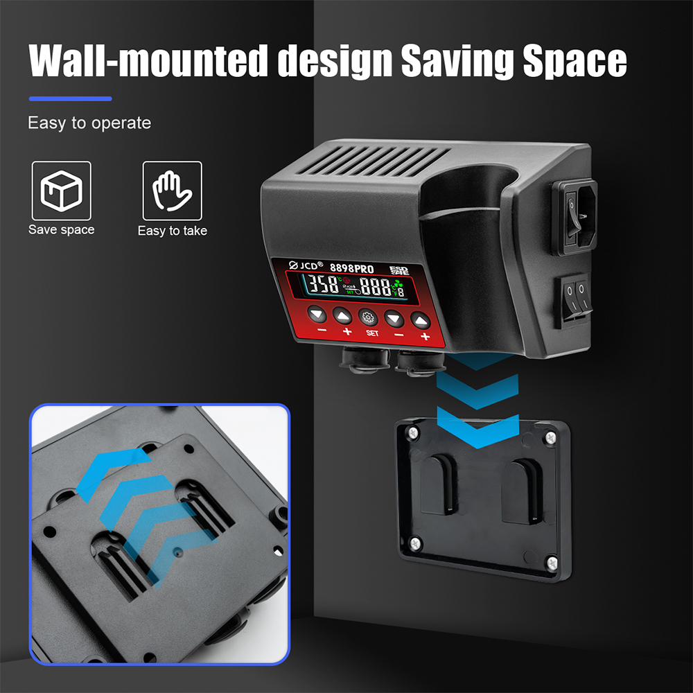 750W SMD Stacja lutownicza 2 w – 2 In 1 Soldering Rework Station 750W recenzja i cena