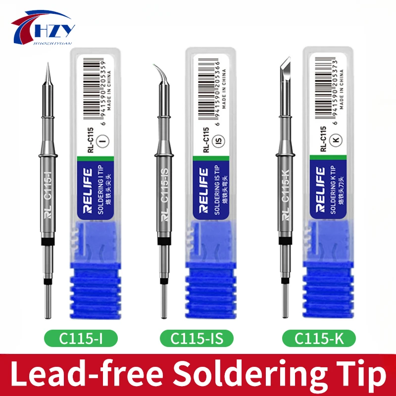 RELIFE C115-K/I/IS Nano-level  – C115 Nano Soldering Iron Station recenzja i cena