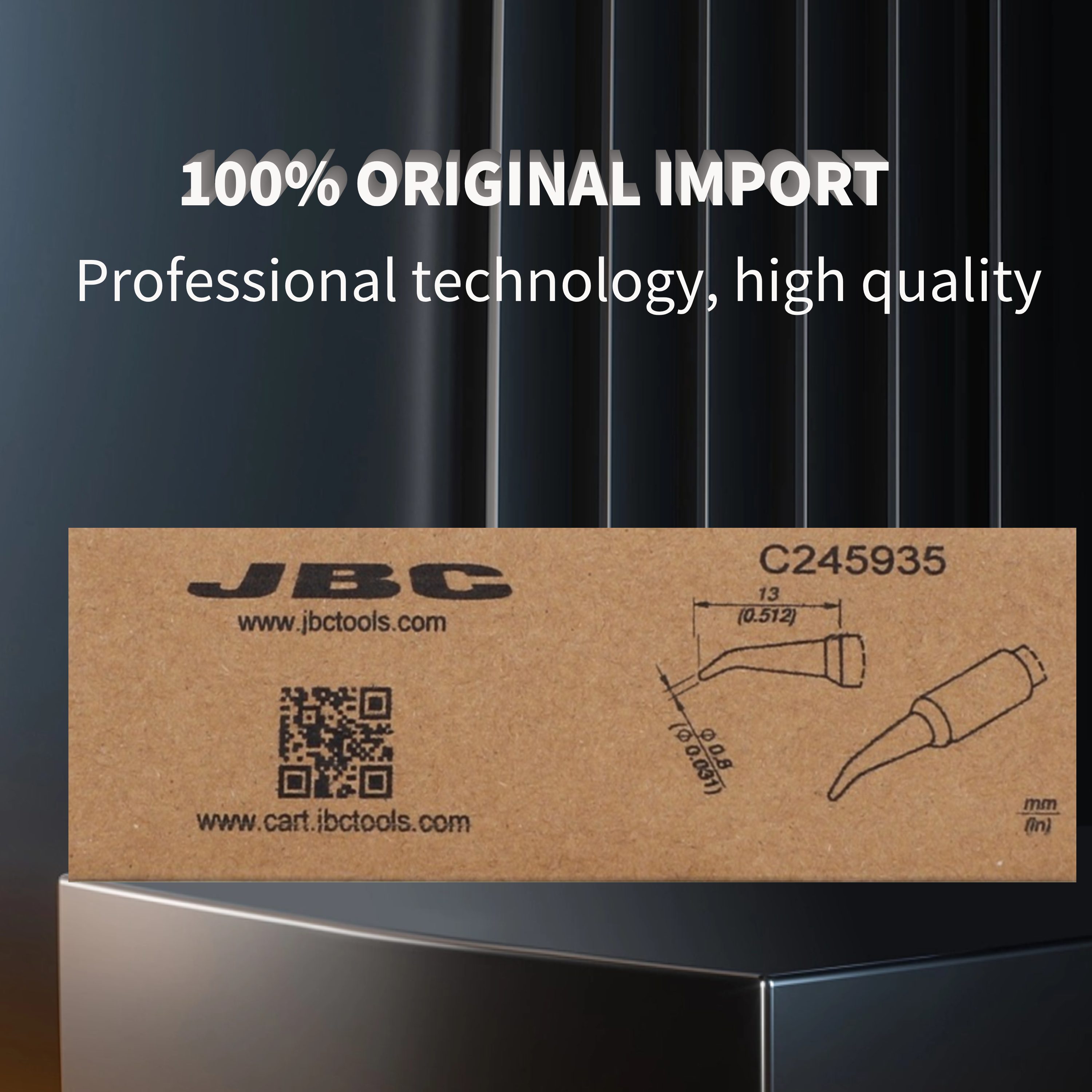 JBC 100% oryginalne groty luto – C115 Nano Soldering Iron Station recenzja i cena