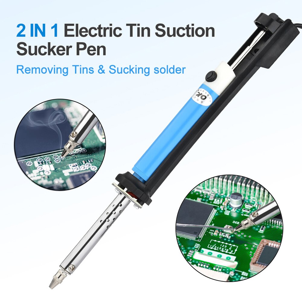 AC 220V elektryczna maszyna do – Desoldering Pump Electric Vacuum Station recenzja i cena