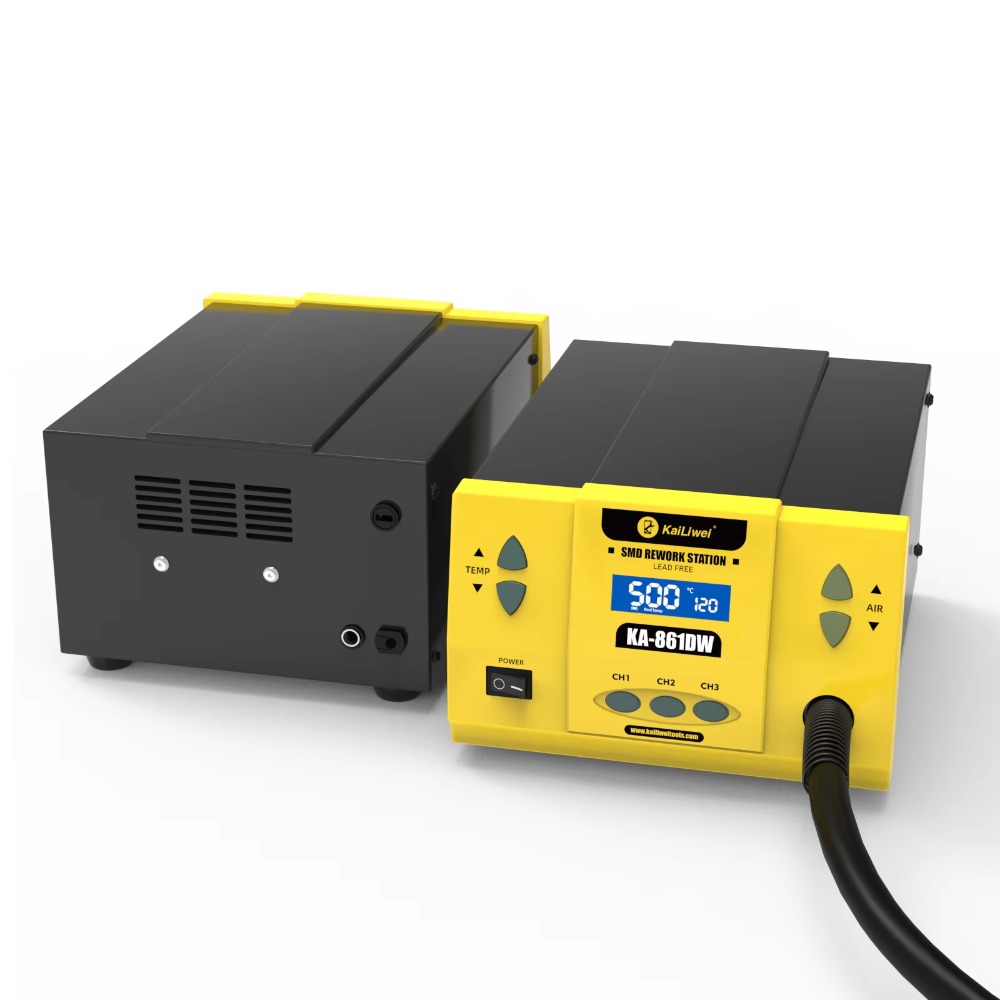 Kailiwei 861DW 1000W Bezołowio – Hot Air Rework Station 861Dw recenzja i cena