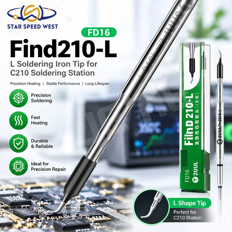 2UUL FD16 Find210-L Wymienna k – C210 Precision Soldering Station recenzja i cena