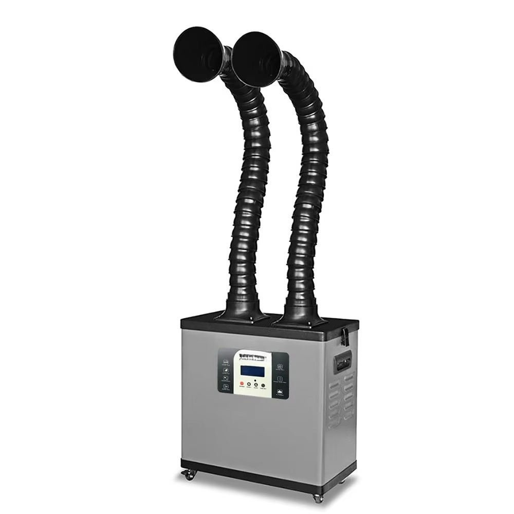 Przenośny, wysokowydajny odsys – Fume Extractor Soldering Dual Arm recenzja i cena