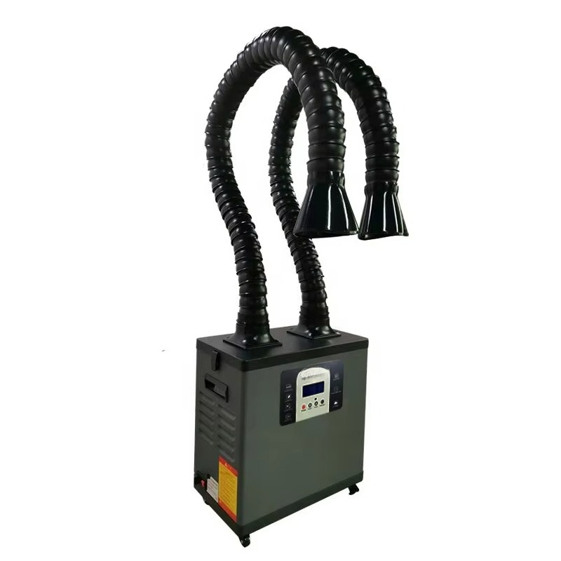 Przenośny, wysokowydajny odsys – Fume Extractor Soldering Dual Arm recenzja i cena