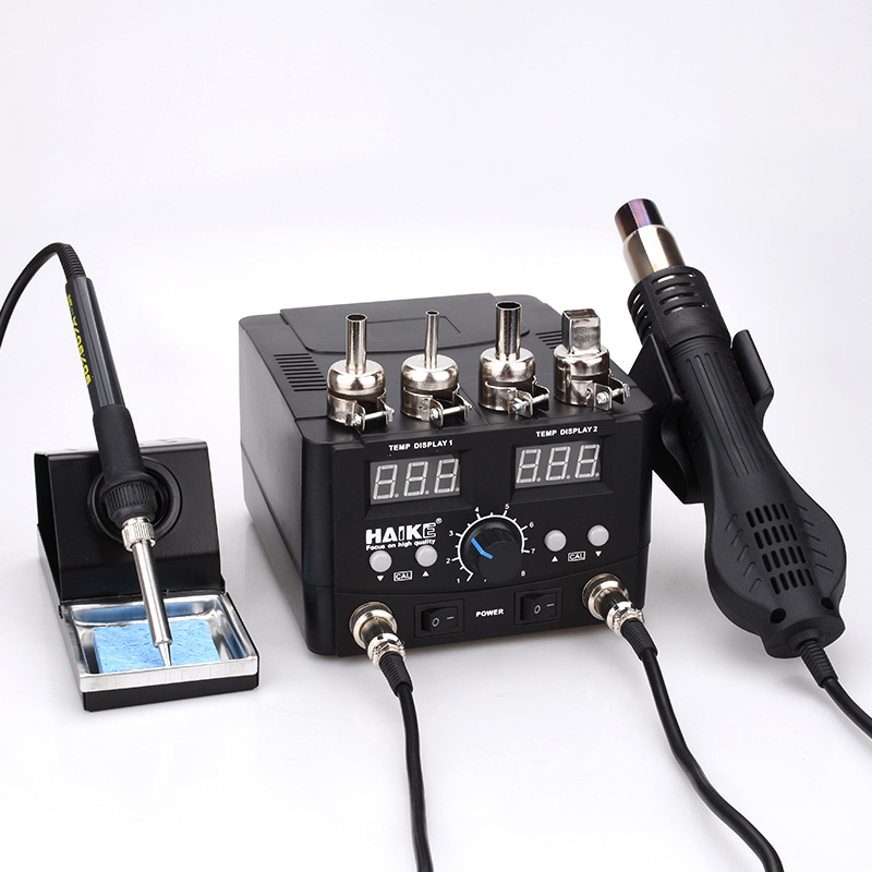 2 w 1 750W Led cyfrowa stacja  – 2 In 1 Soldering Rework Station 750W recenzja i cena