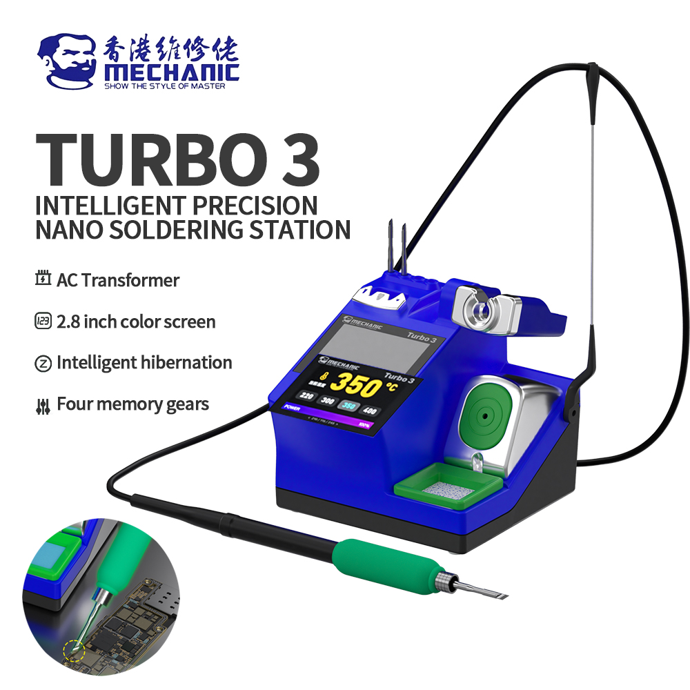 MECHANIC Turbo 3 150W Intelige – C210 Precision Soldering Station recenzja i cena