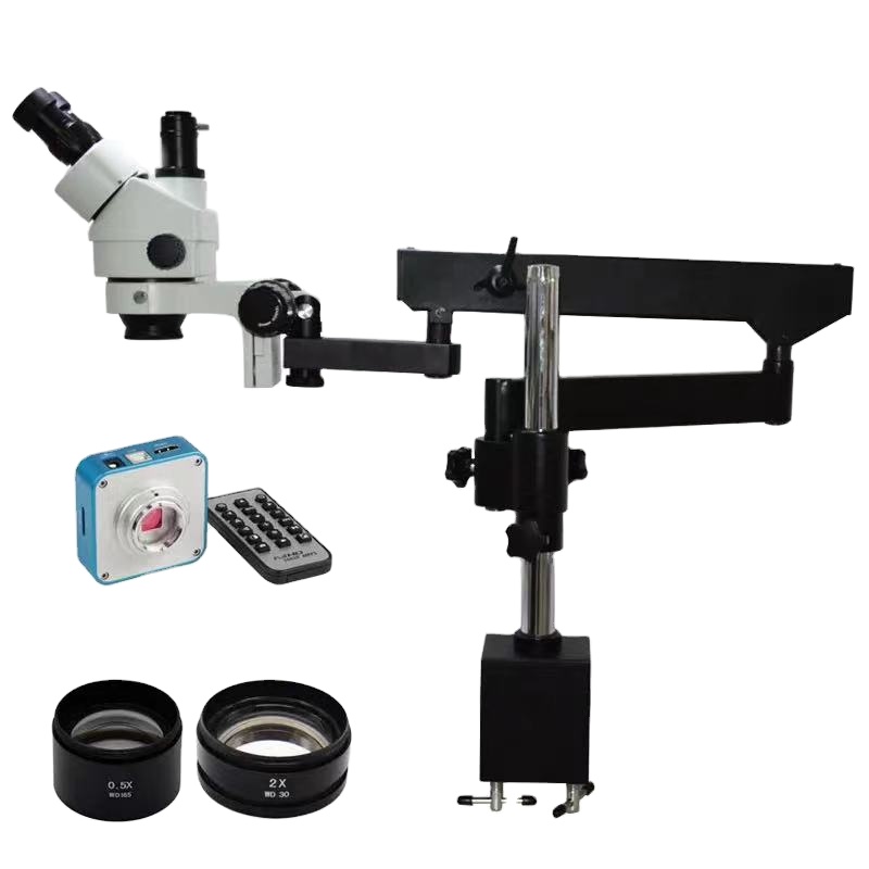 Mikroskop stereoskopowy trójok – Articulating Arm Boom Stand Microscope recenzja i cena
