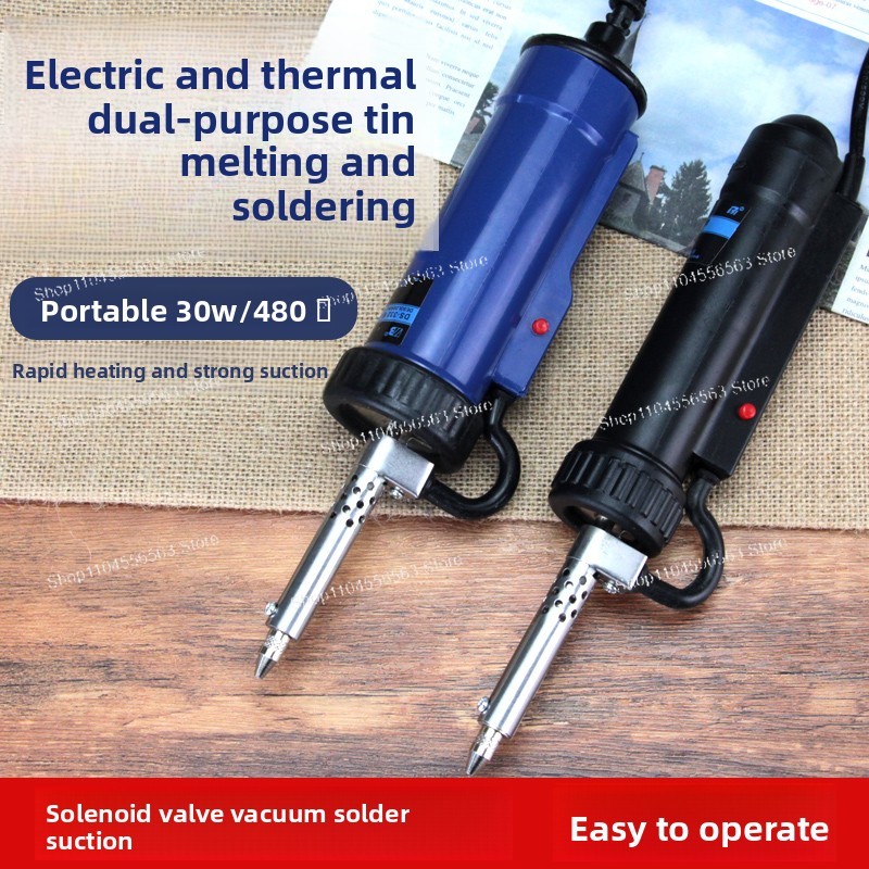Elektryczna odsysarka do lutu  – Desoldering Pump Electric Vacuum Station recenzja i cena