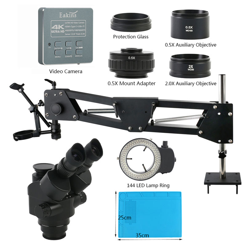 3.5X - 90X Zoom Simul ogniskow – Simul-Focal Industrial Microscope 4K Hdmi recenzja i cena