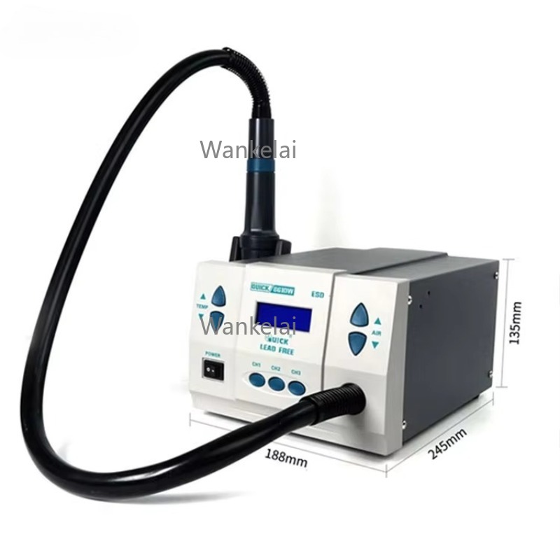 Oryginalna stacja lutownicza n – Hot Air Rework Station 861Dw recenzja i cena