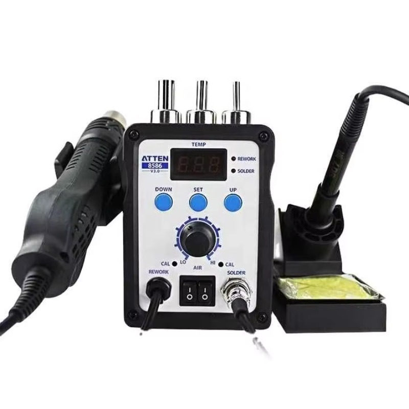 ATTEN AT8586 2 w 1 750W Bezoło – 2 In 1 Soldering Rework Station 750W recenzja i cena