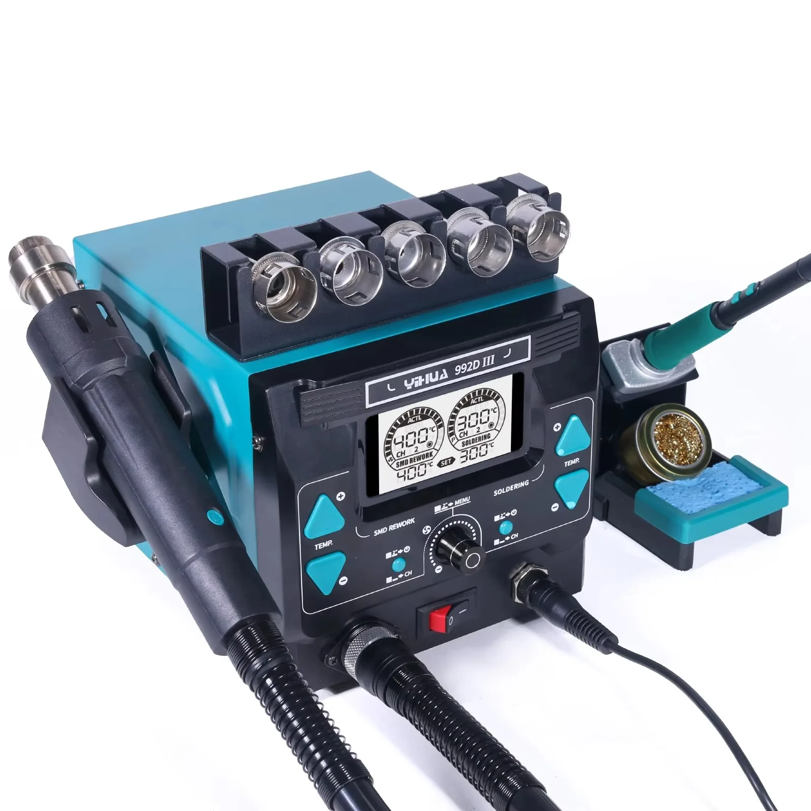 Zestaw lutowniczy YIHUA992D-II – C210 Precision Soldering Station recenzja i cena