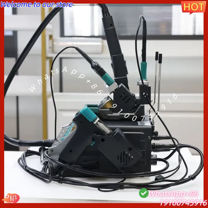 Stacja lutownicza 5-w-1 YIHUA- – Desoldering Pump Electric Vacuum Station recenzja i cena