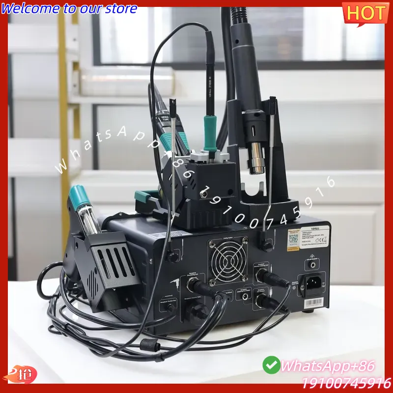 Stacja lutownicza 5-w-1 YIHUA- – Desoldering Pump Electric Vacuum Station recenzja i cena