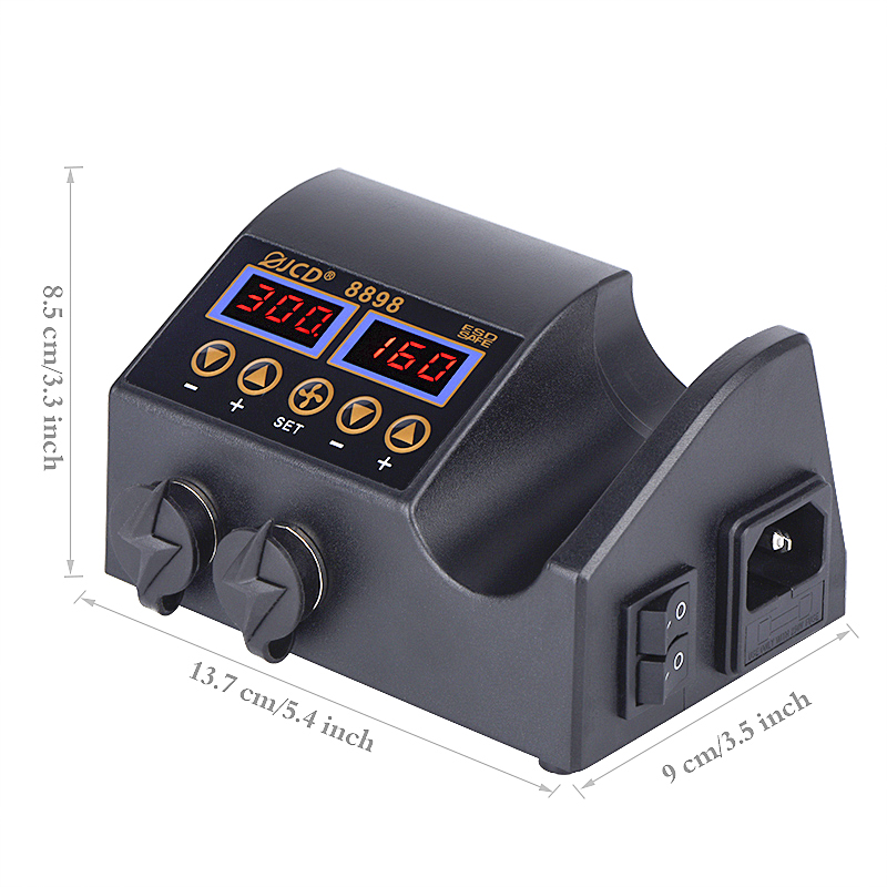 JCD 8898‑16 750W 2‑w‑1 Cyfrowa – 2 In 1 Soldering Rework Station 750W recenzja i cena