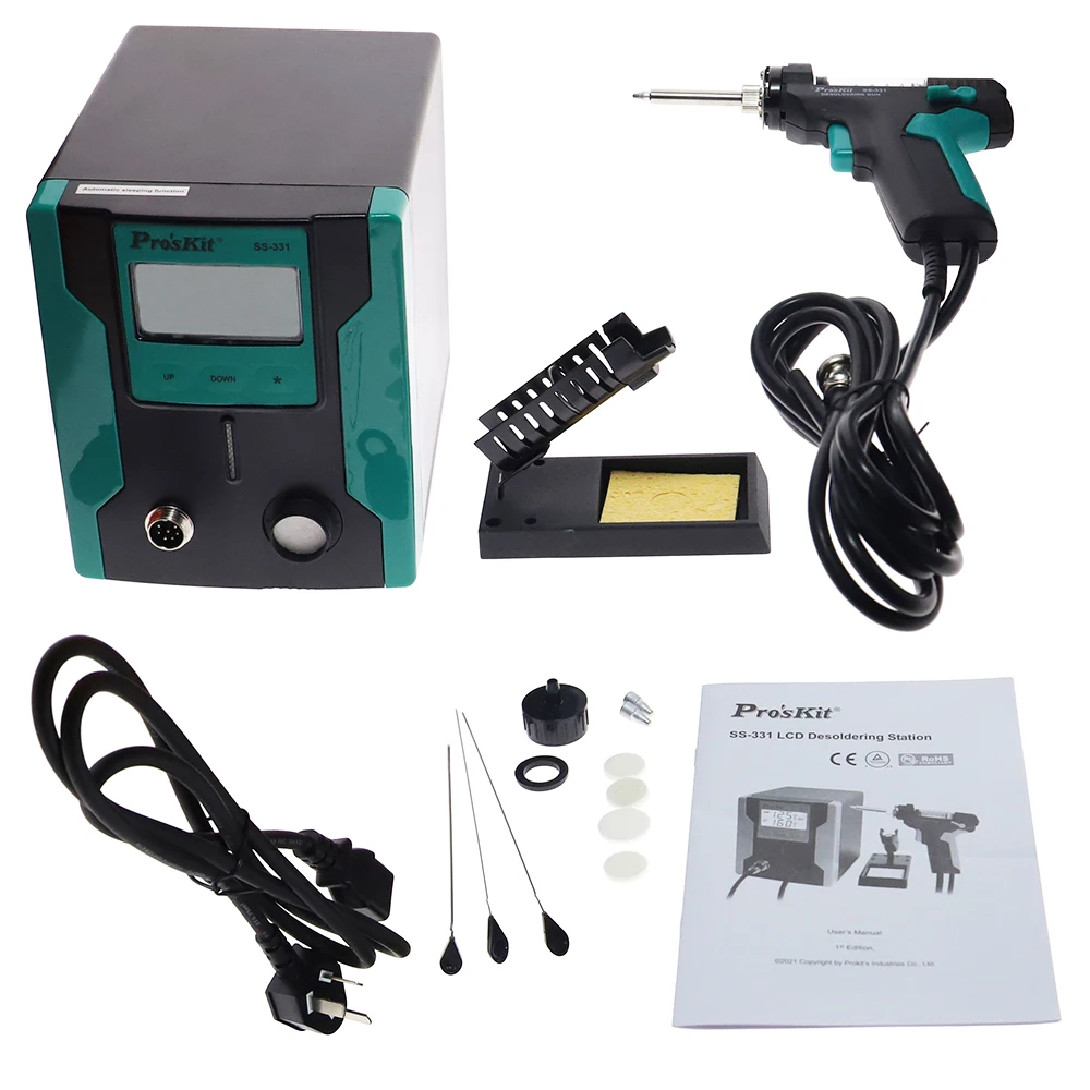Stacja rozlutownicza elektrycz – Desoldering Pump Electric Vacuum Station recenzja i cena