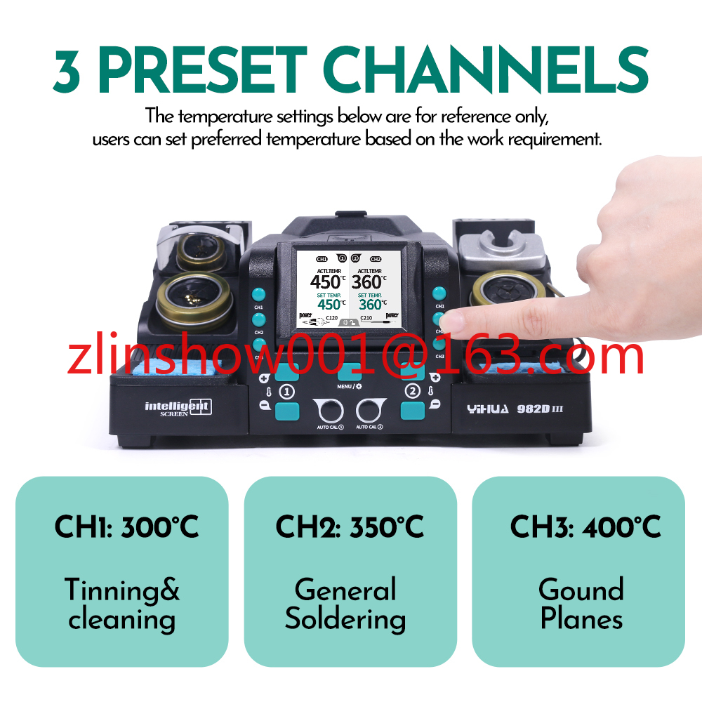 Precyzyjna pęseta, lutownica,  – C210 Precision Soldering Station recenzja i cena
