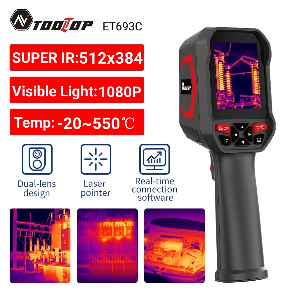 TOOLTOP ET693C Super IR Kamera – Thermal Imaging Camera Pcb Repair recenzja i cena