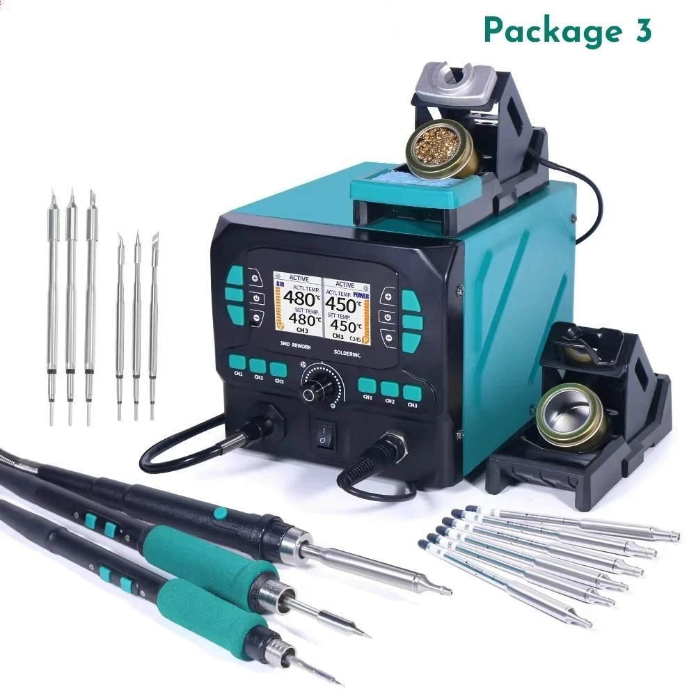 992D-II Narzędzie 2 w 1: Nano  – C210 Precision Soldering Station recenzja i cena