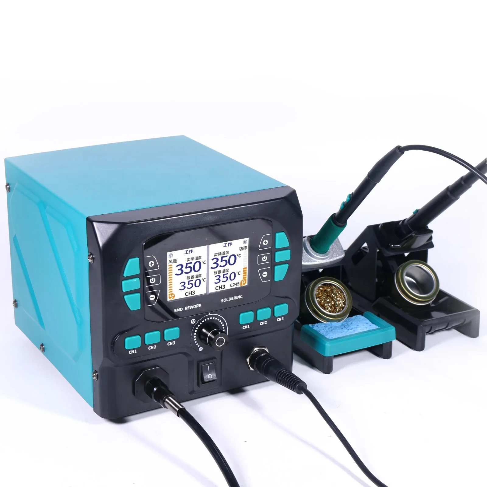 992D-II Narzędzie 2 w 1: Nano  – C210 Precision Soldering Station recenzja i cena