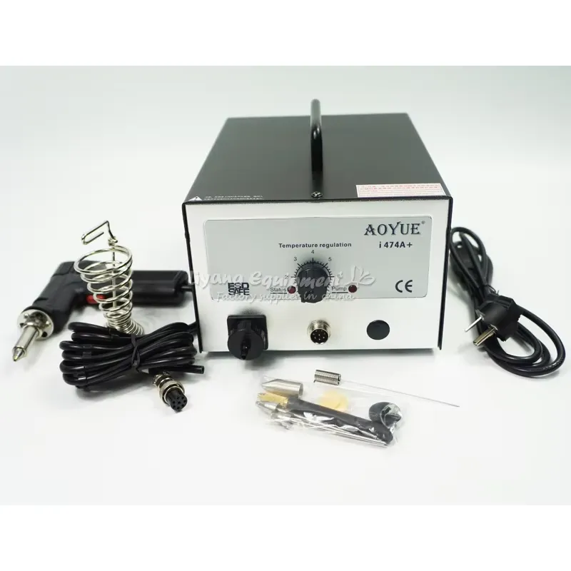 Elektryczna stacja rozlutownic – Desoldering Pump Electric Vacuum Station recenzja i cena